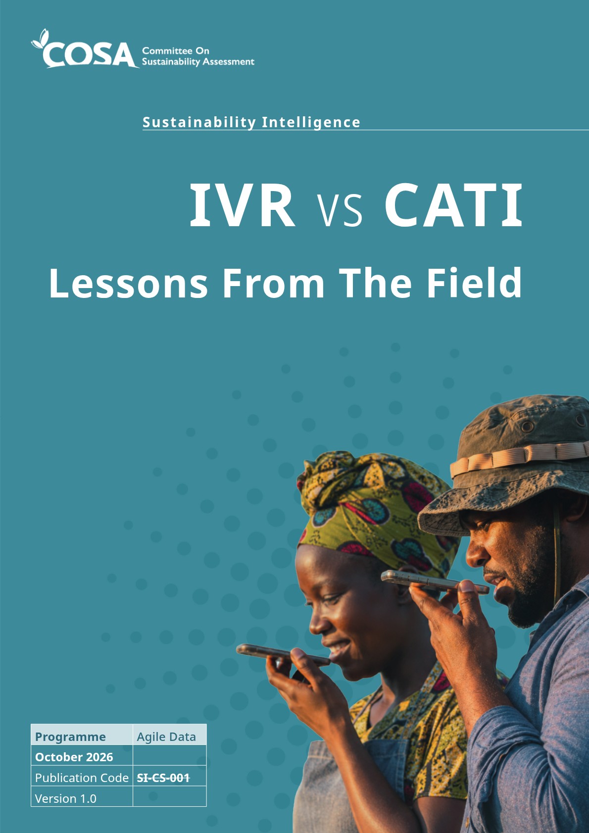 What if the cheapest way to collect data is also the least effective at reaching farmers?